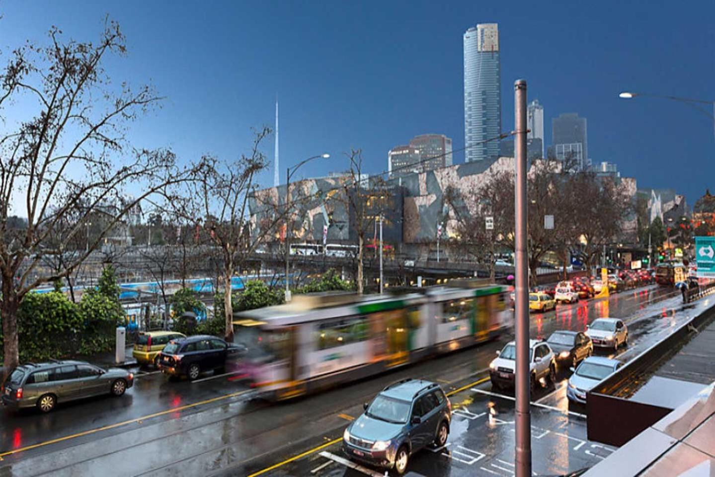 A Chic & Comfy 2Br Apt Near Federation Square メルボルン エクステリア 写真
